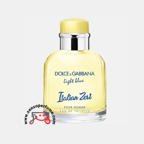 عطر ادکلن دلچه گابانا لایت بلو ایتالیان زست پور هوم | light blue italian zest pour homme ادوتویلت صدو بیست وپنج میل